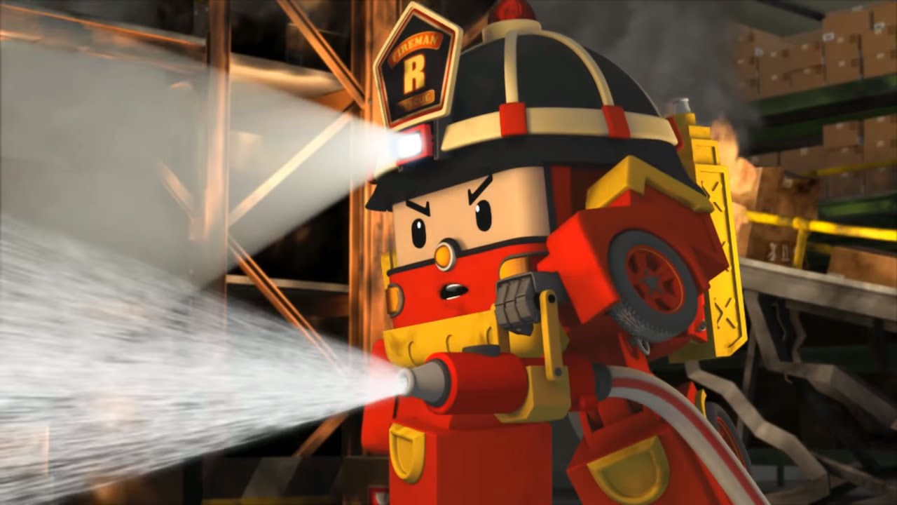 Картинки робокар поли рой и пожарная безопасность