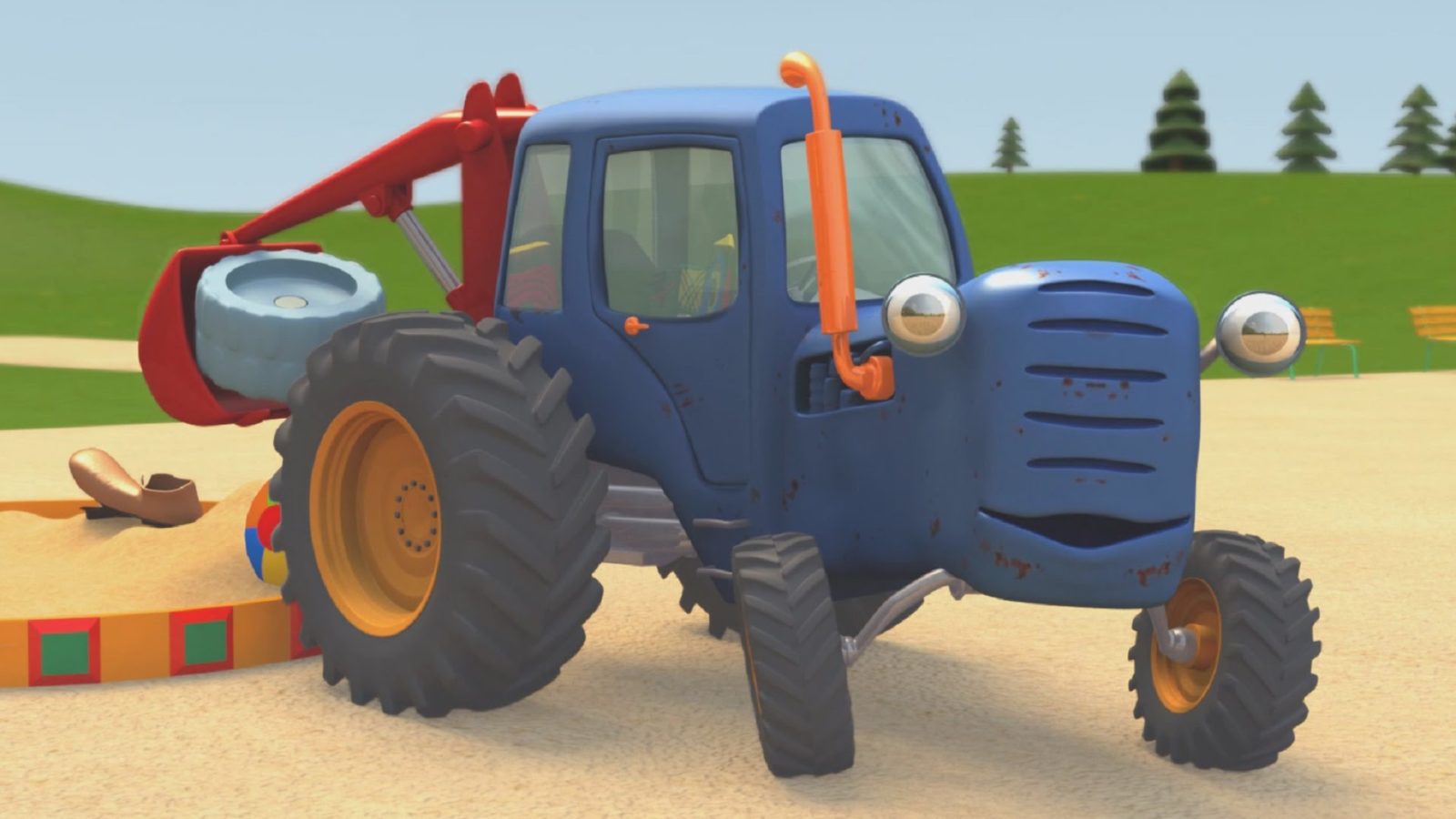 синий трактор гта 5 фото 91